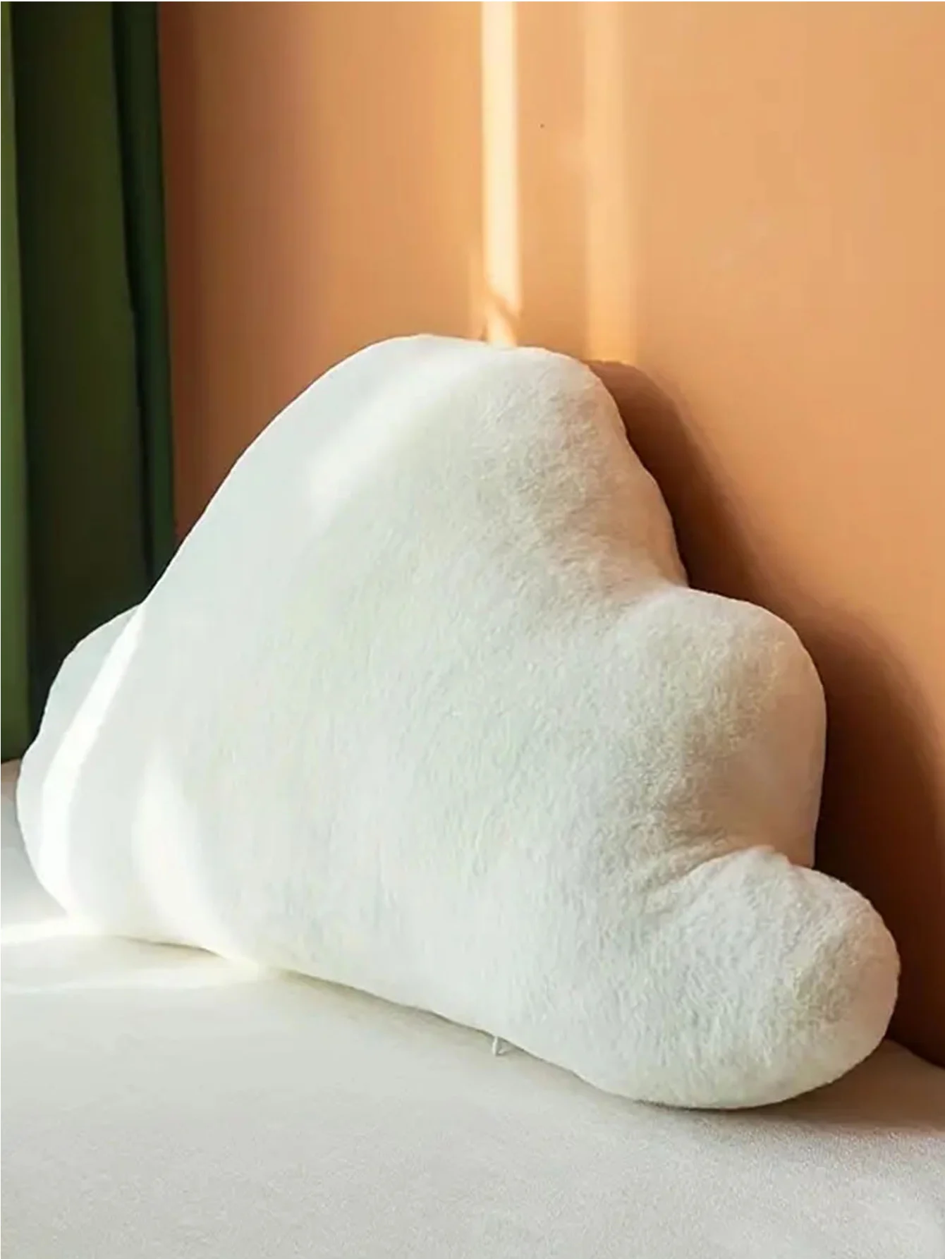 1pc，Soft Cute Cloud Pillow，Plush Cloud Cute Creative Throw Pillow， for Bed, Sofa and Chair  Home Decor，Festival gifts ﻿.