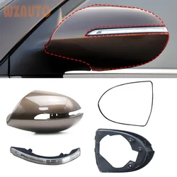 Auto Rearview Side Mirror Accesorios Cover Shell/Housing Cover Turn Signal Lamp For Kia Sportage R 2011 2012 2013 2014 2015 2016