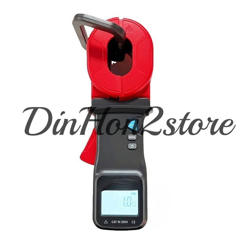 Clamp Ground Resistance Tester Ground Resistance Tester ETCR2000X Loop Lightning Protection Ground Tester