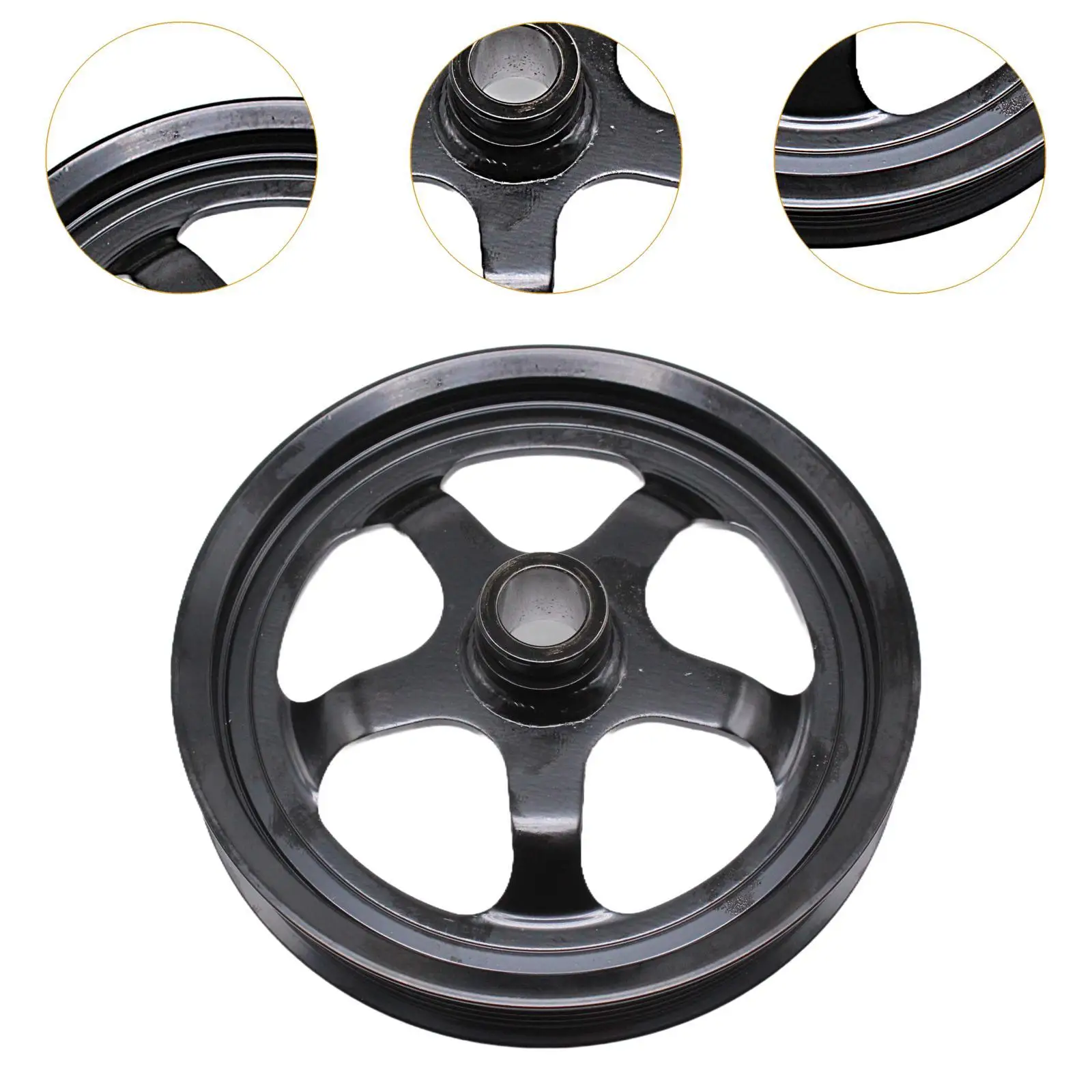 

Power Steering Pump Pulley Replace 12559885 Professional Spare Parts Accessories