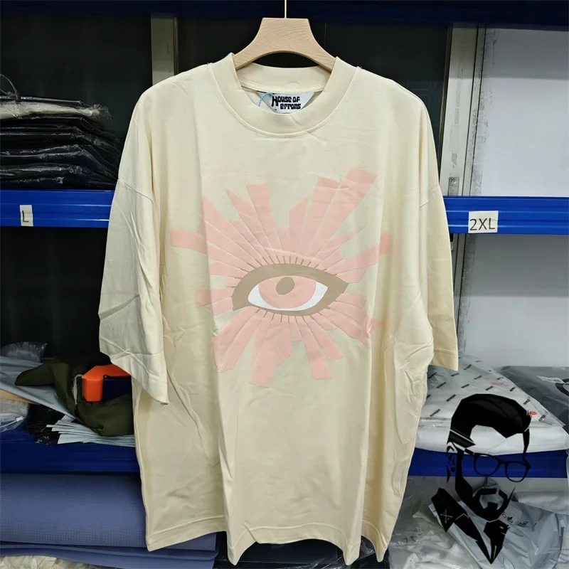 high-quality pure cotton House of errors men's T-shirt loose casual oversized T-shirt