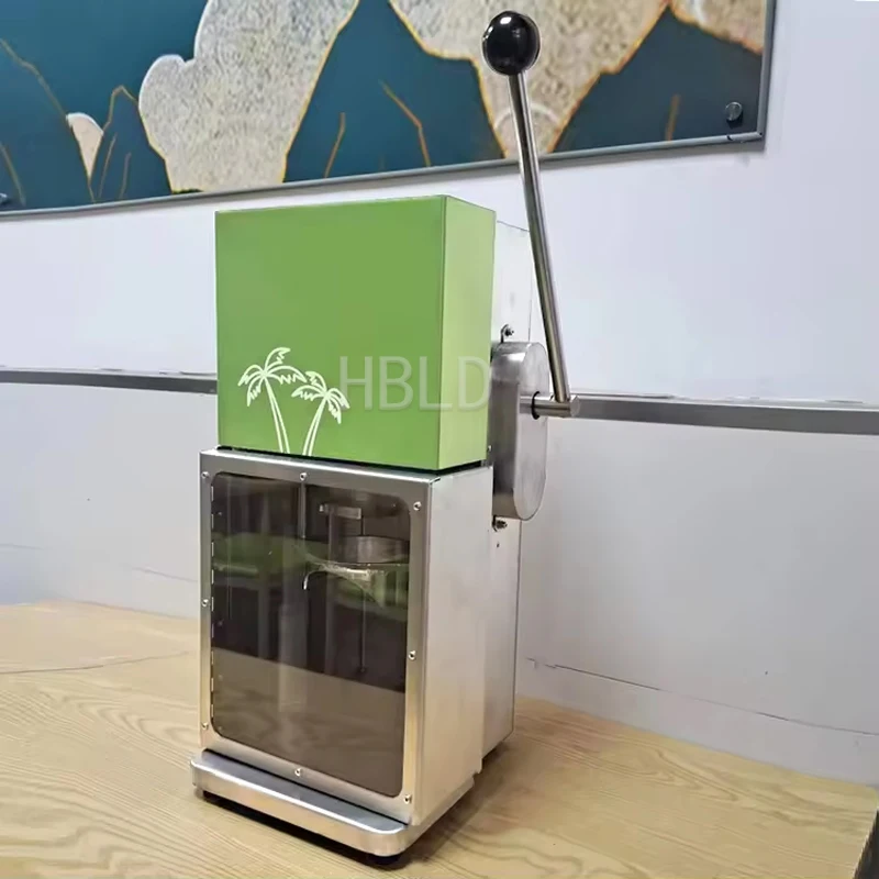 

Stainless Steel Thai Coconut Opening Machine, Manual Green Coconut Opening Tool, Electric Coconut Press Machine