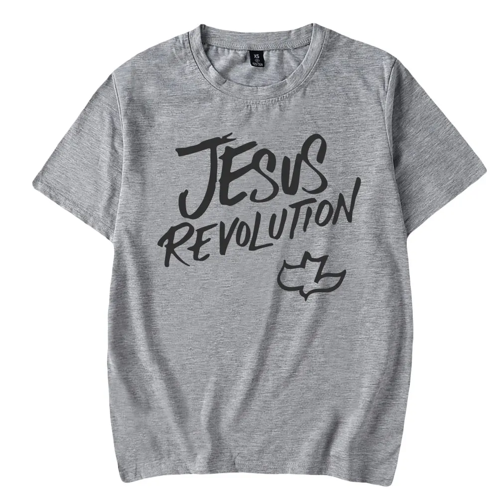 Jesus Revolution Movie Tshirt Crewneck Short Sleeve Tee Women Men T-shirt Harajuku Streetwear Unisex Clothes