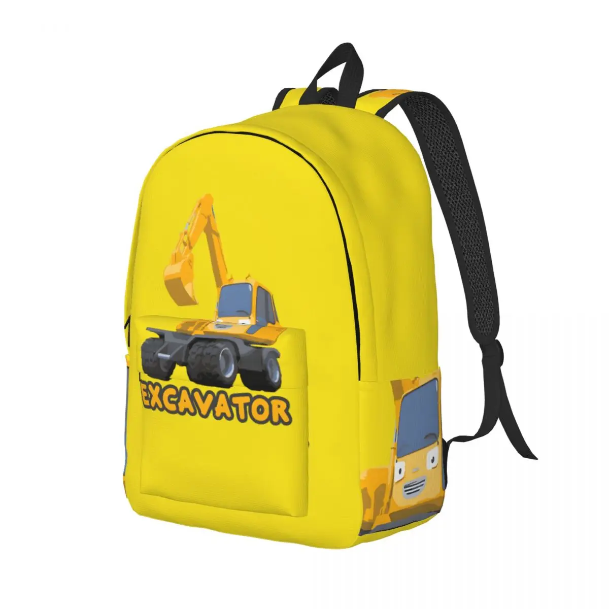 For Work Office The Heavy Multi Compartment High Street T-Tayo The Little Bus Excavator Book Pack Male Lady Daypack Gift