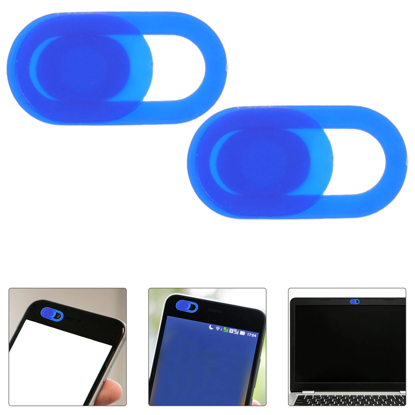 

100Pcs Ultra-Thin Camera Privacy Covers Sliding Lens Protectors for Laptop Pc Tablet Phone Adhesive Privacy Phone Lens Protector