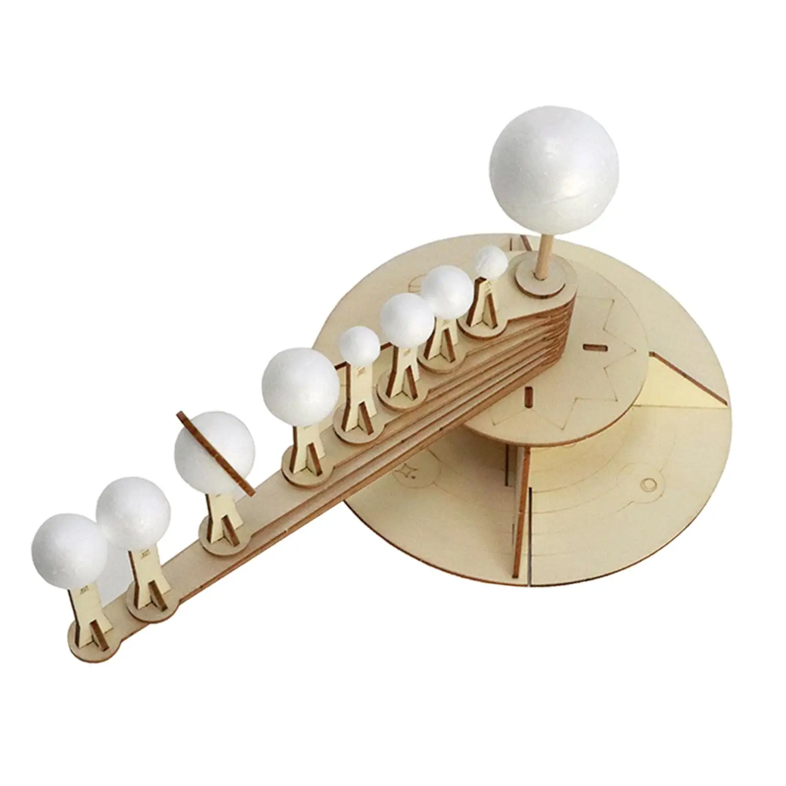 Solar System Model Kit Supplies Puzzle Assembling Toy Space Toy Technology Toy Science Toys for Kids Primary Children Elementary