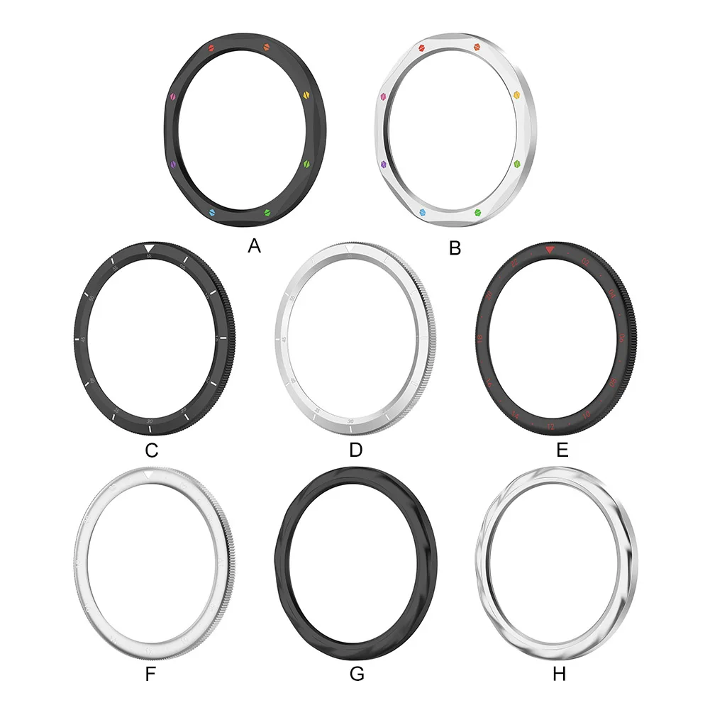 Metal Bezel Ring Metal Protector Watch Case Strap Cover Tempered Glass Screen Protector Metal Watch Bezel for Xiaomi Watch S4/S3