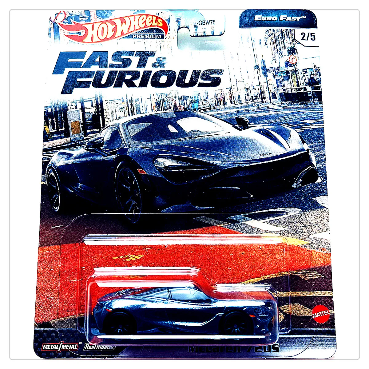 Original Hot Wheels Premium Car Fast & Furious Diecast 1/64 Voiture Euro Fast BMW M3 E46 McLaren Aston Martin Toys for Boys Gift