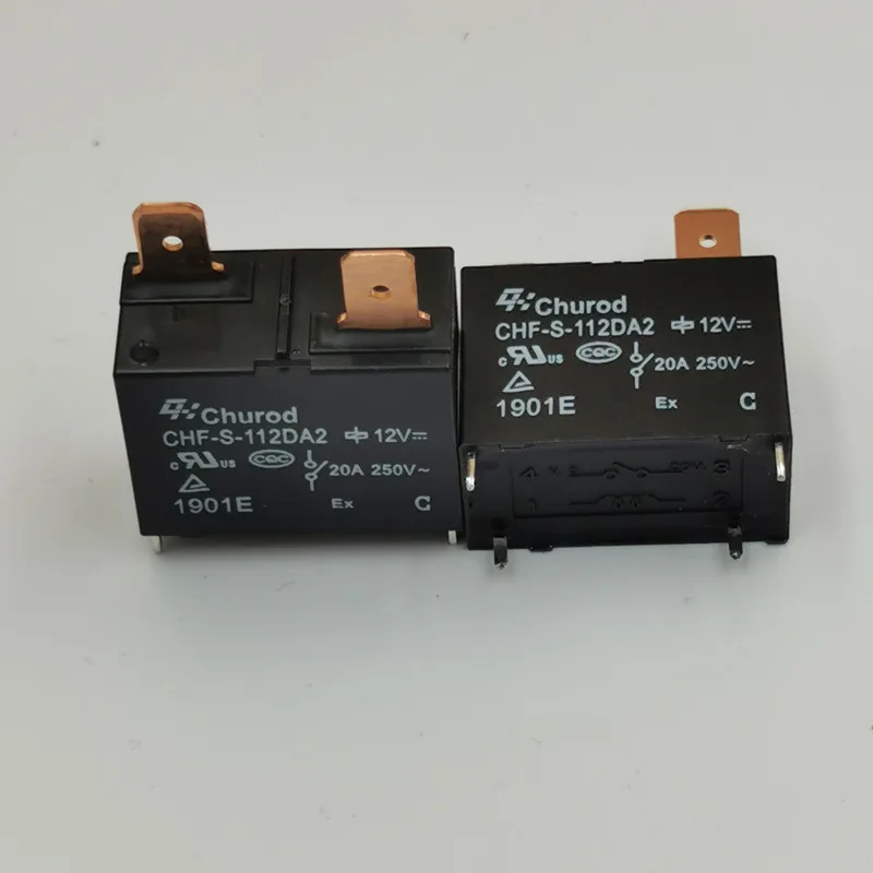 2pcs CHF-V-112DA2 Relay 12V 20A SFK G4A
