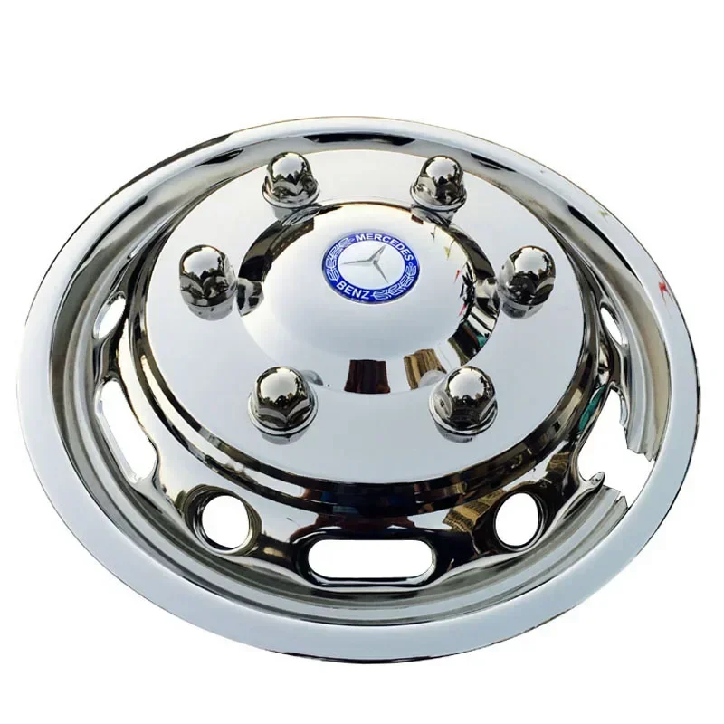 Stainless Steel Wheel Cover Hubcap Luxury Rear Double Wheel Wheel Cap