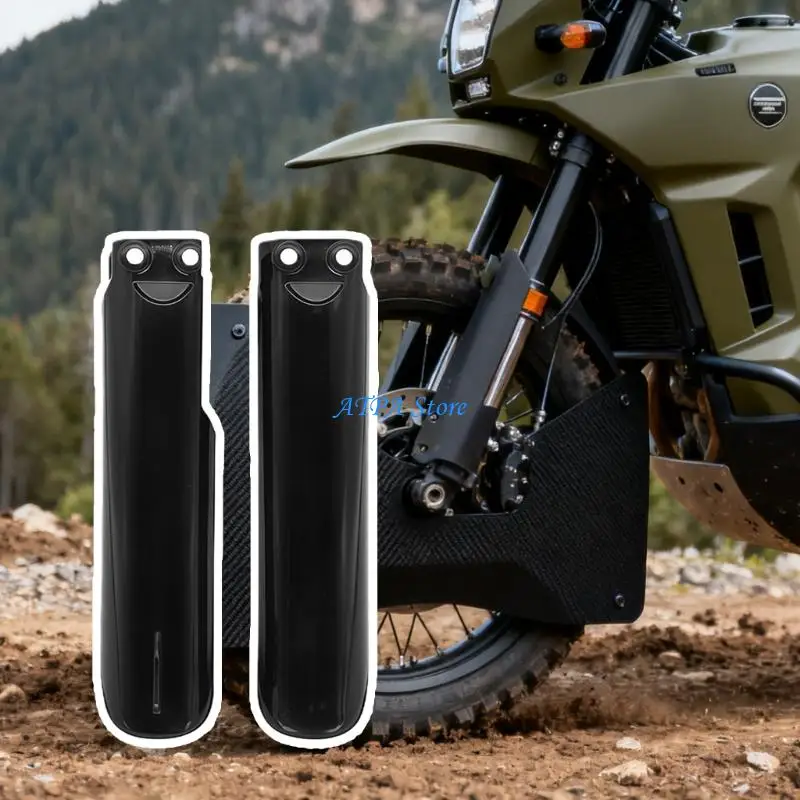 

U13C Quick Mount Fork Covers Guard For Dirt Pit Bikes Providing Full Front