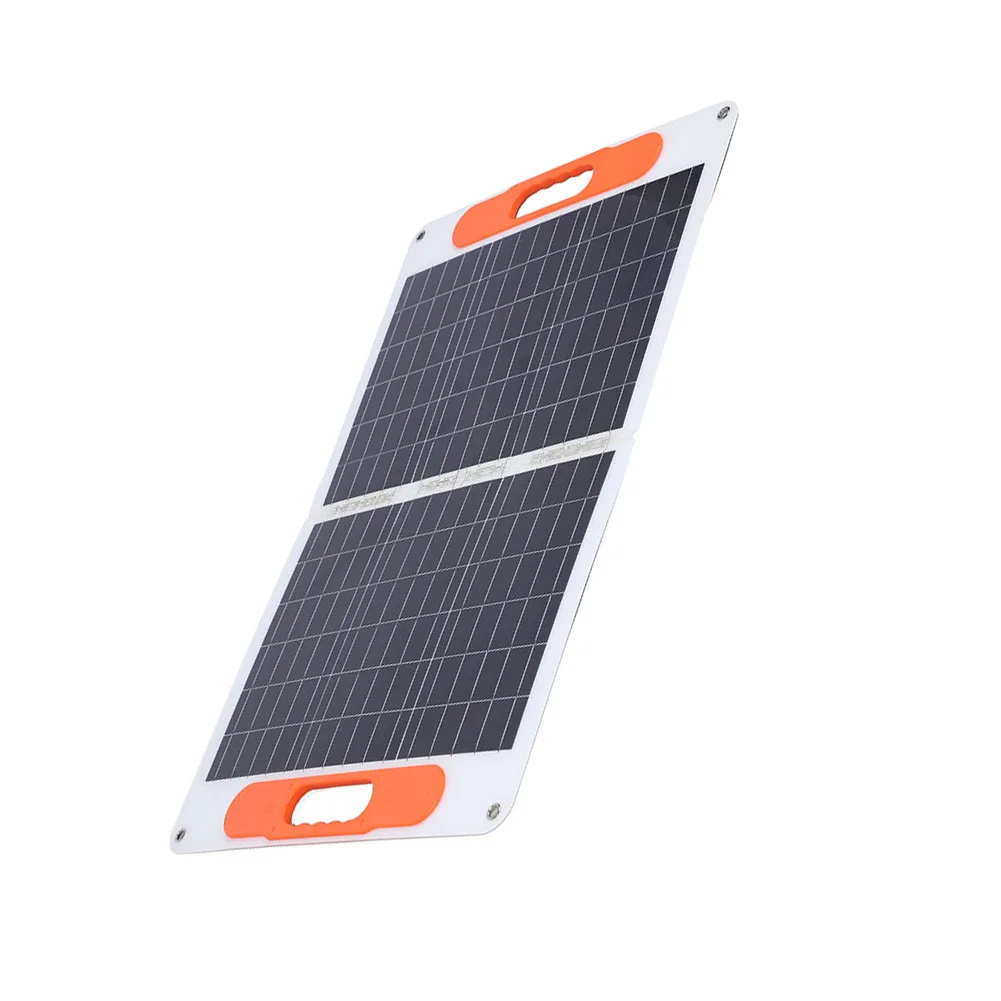 for Outdoor Adventure 80W for Solar Panel for Kit Portable Power Pack Portable for Solar Panel Kit Solar Panel Monocrystalline