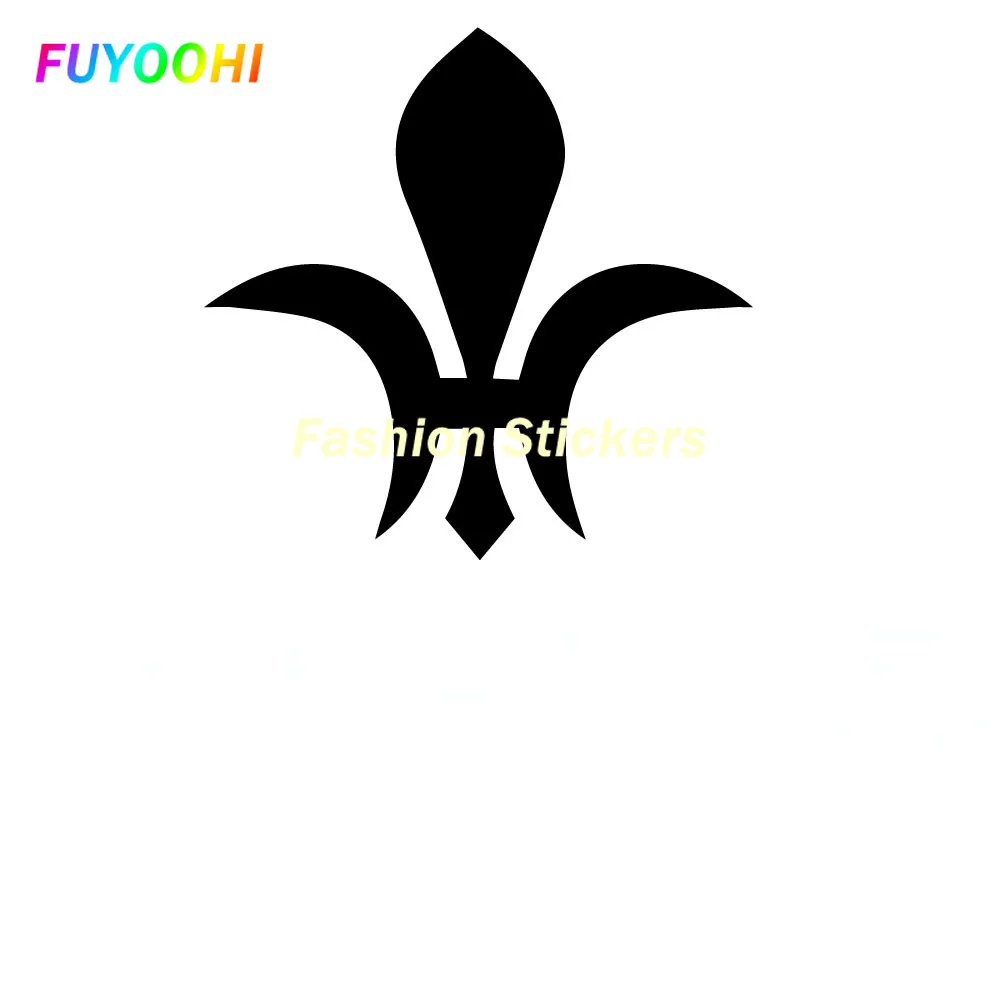 FUYOOHI Exterior/Protection Fashion Stickers NEW Fleur De Lis Car Sticker for Car Sticker Vinyl Military Hood Graphic Decals