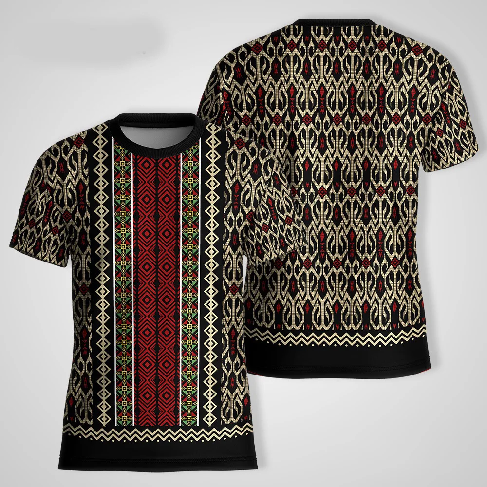 Homens e mulheres 3D Print Abstract Pattern T-Shirt, Streetwear de grandes dimensões, Roupa casual, 4 Seasons, Moda, Plus Size, S-7XL, Novo