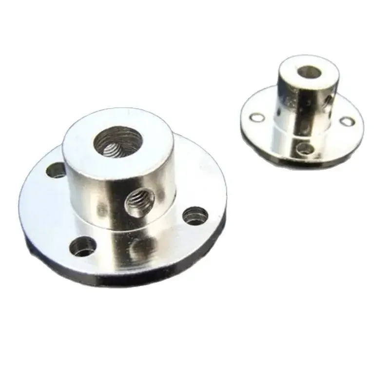 3/3.17/4/5/6/7/8/10/11/12/14mmmm Rigid Flange Coupling Motor Guide Shaft Coupler Motor Connector Shaft AxisBearing Fitting ланец