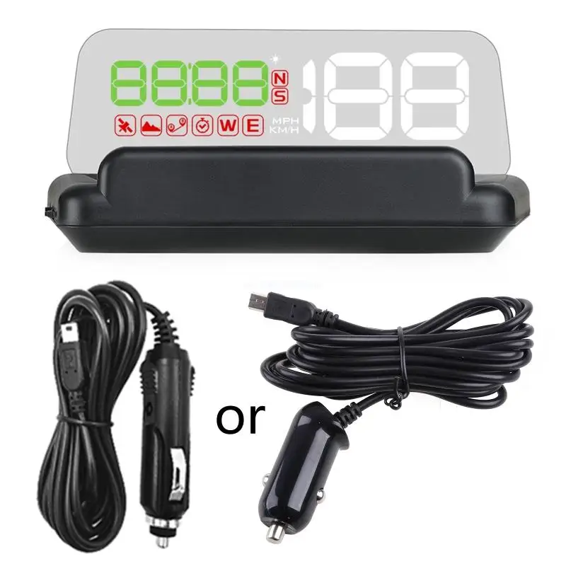 

GPS Speedometer Digital for Head Up Display Speed ​​Projector Overspeed Alar Dropship