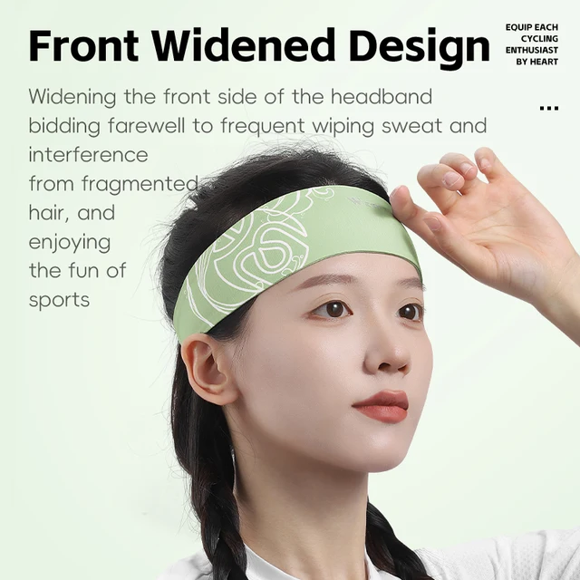 WEST BIKING Summer Sports Bandana Cycling Equipment Running Fishing Sweatband Gym Exercise Man Bodybuilding Women Yoga Headband 2