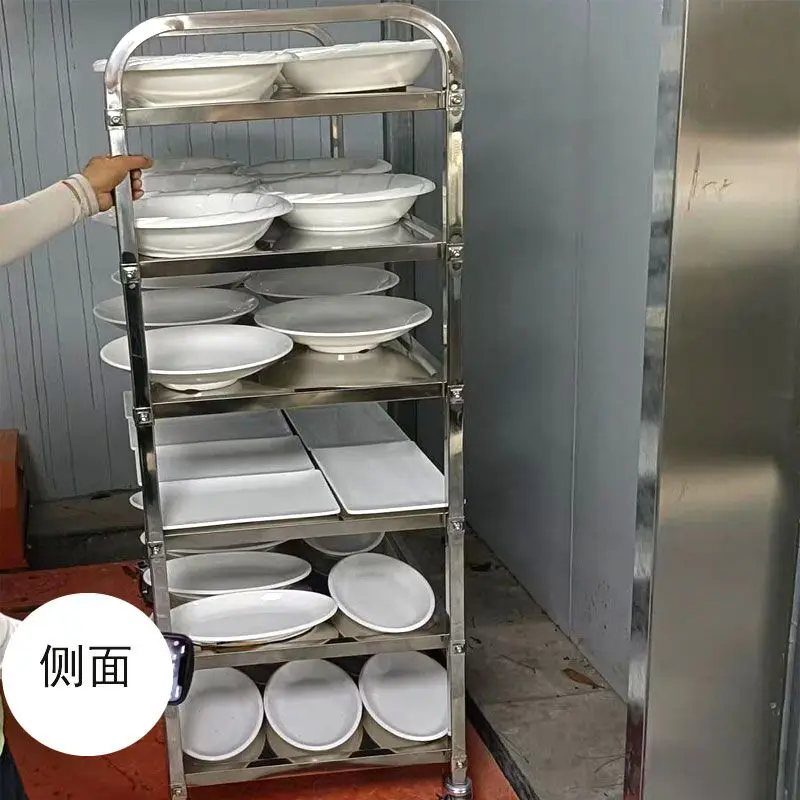 trolley Kitchen Hotel Restaurant serving trolley Large rack