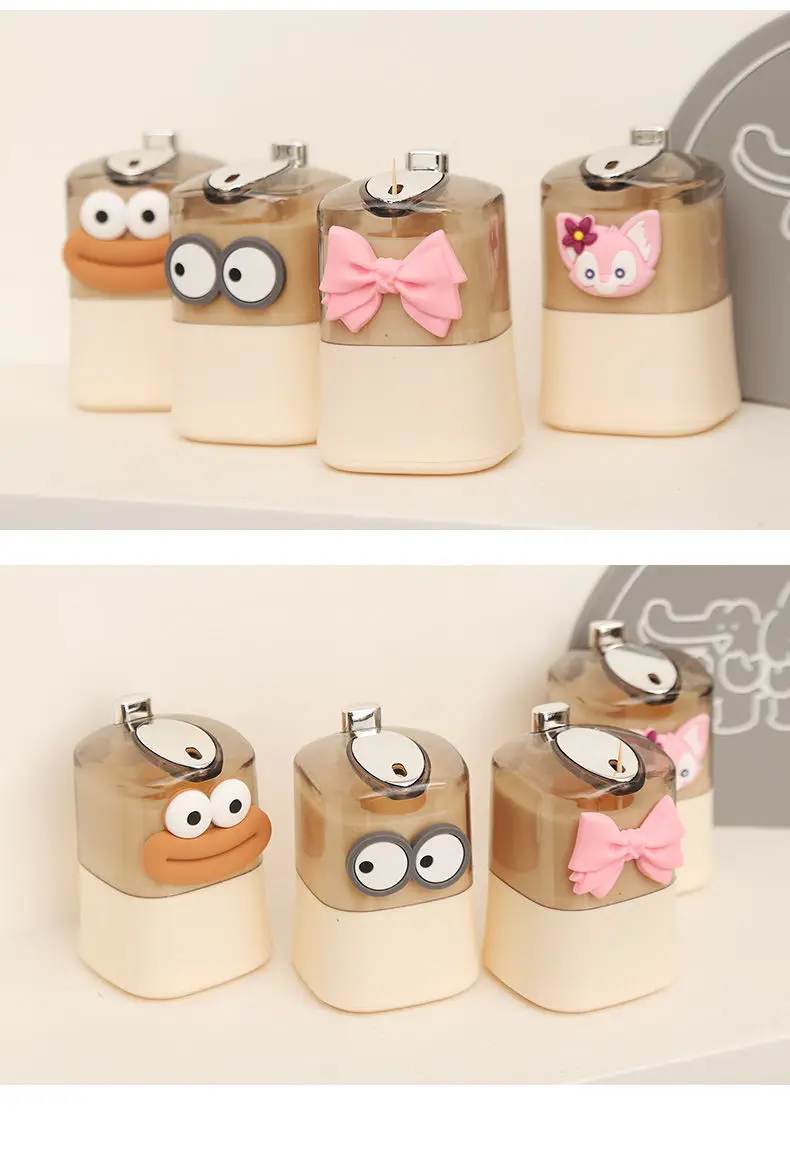 QuackPick automatic cartoon toothpick dispenser