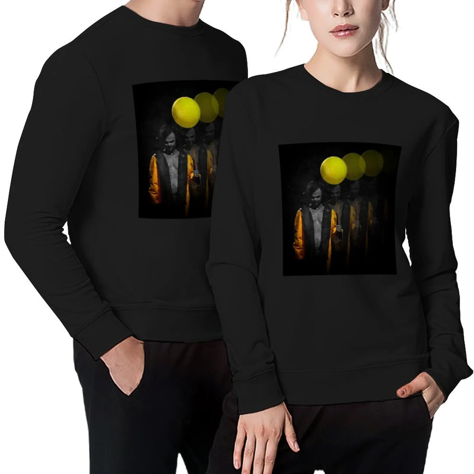 

Jezebel Yellow Pullover clothes for men mens clothing mens designer clothes winter clothes sweatshirts men