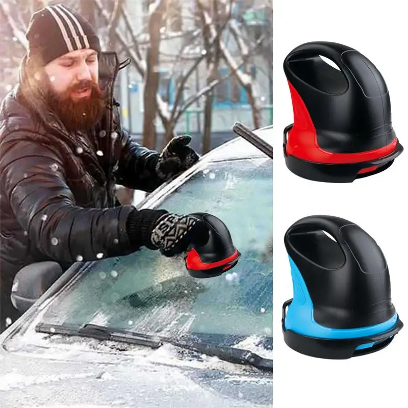 

Electric Ice Scraper Anti Slip Ice Removal Tool with Ergonomic Handle, USB Rechargeable Portable Car Polishing Tool for Auto