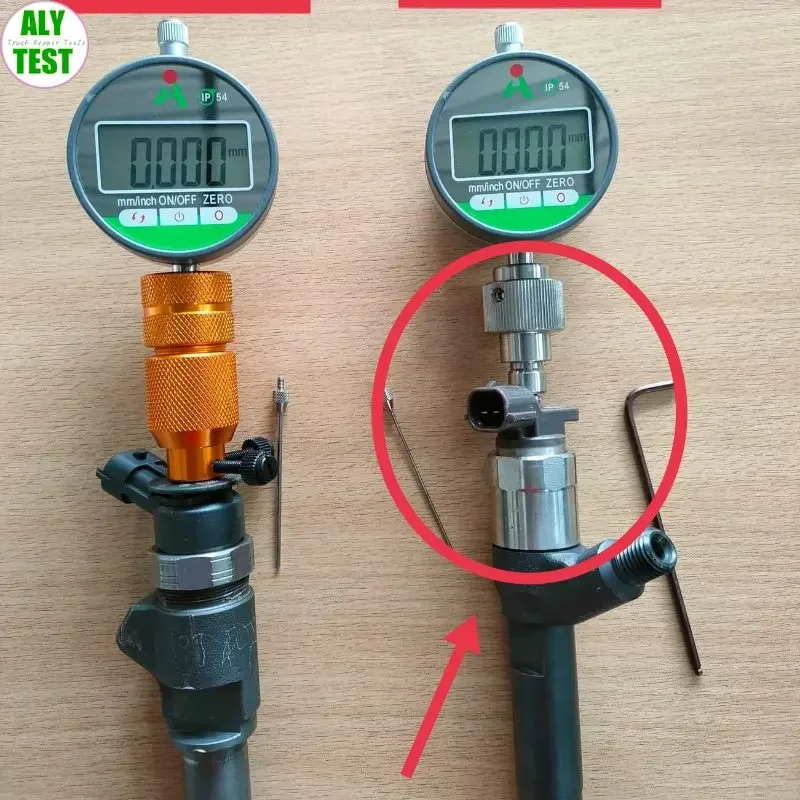 Outil de réparation de siège de mesure de voyage de levage de course d'électrovanne d'injecteur pour DENbucVigo D-Mac Tinton Navara D-MAX 1.9 et Bosch