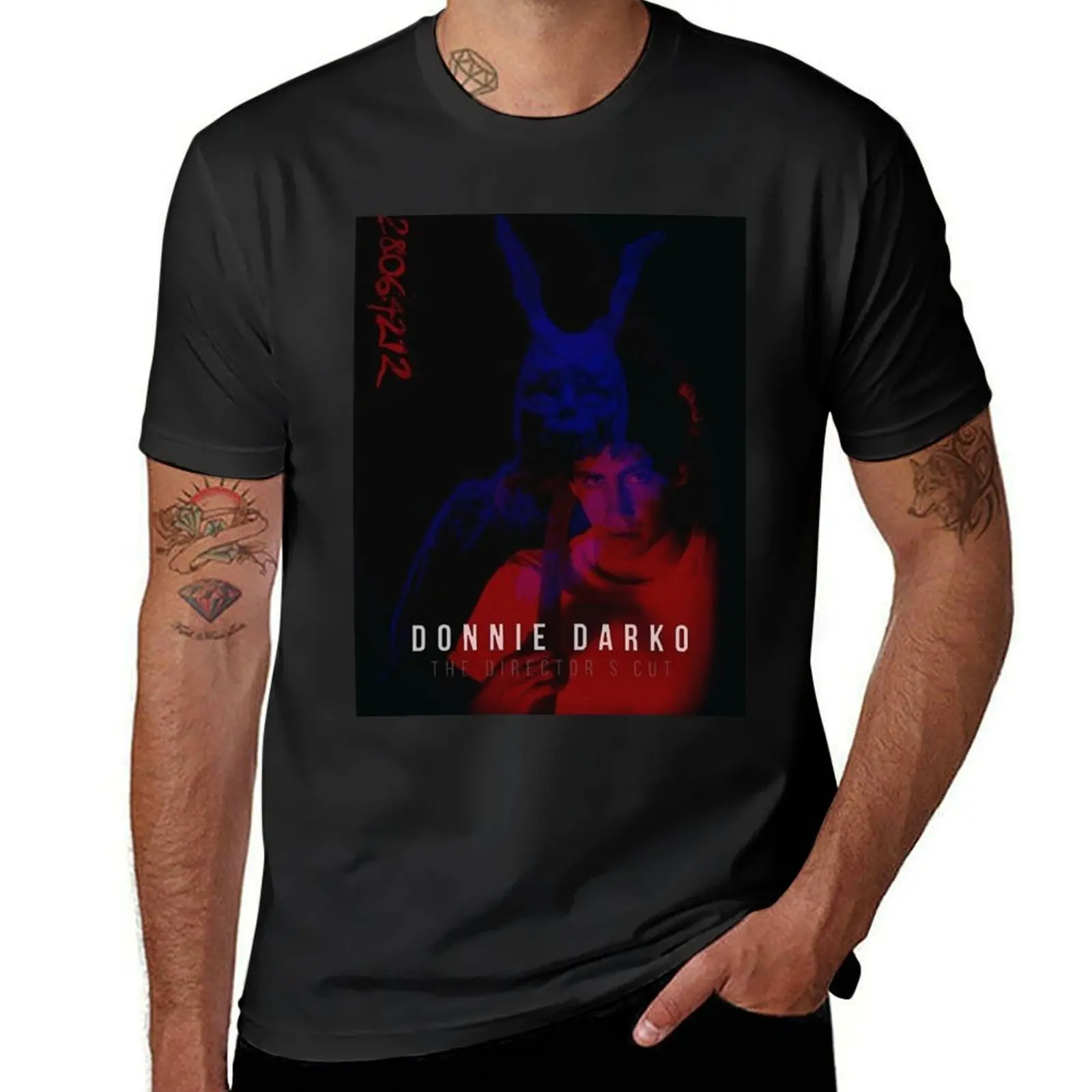 

Donnie Darko Poster T-Shirt sweat for a boy black t-shirts for men