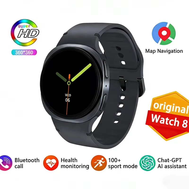 

Новые умные часы 2026 года: спортивные часы-компас IP68 с GPS-трекером, NFC, Bluetooth-звонками, улучшенная версия 8 Mini для мужчин