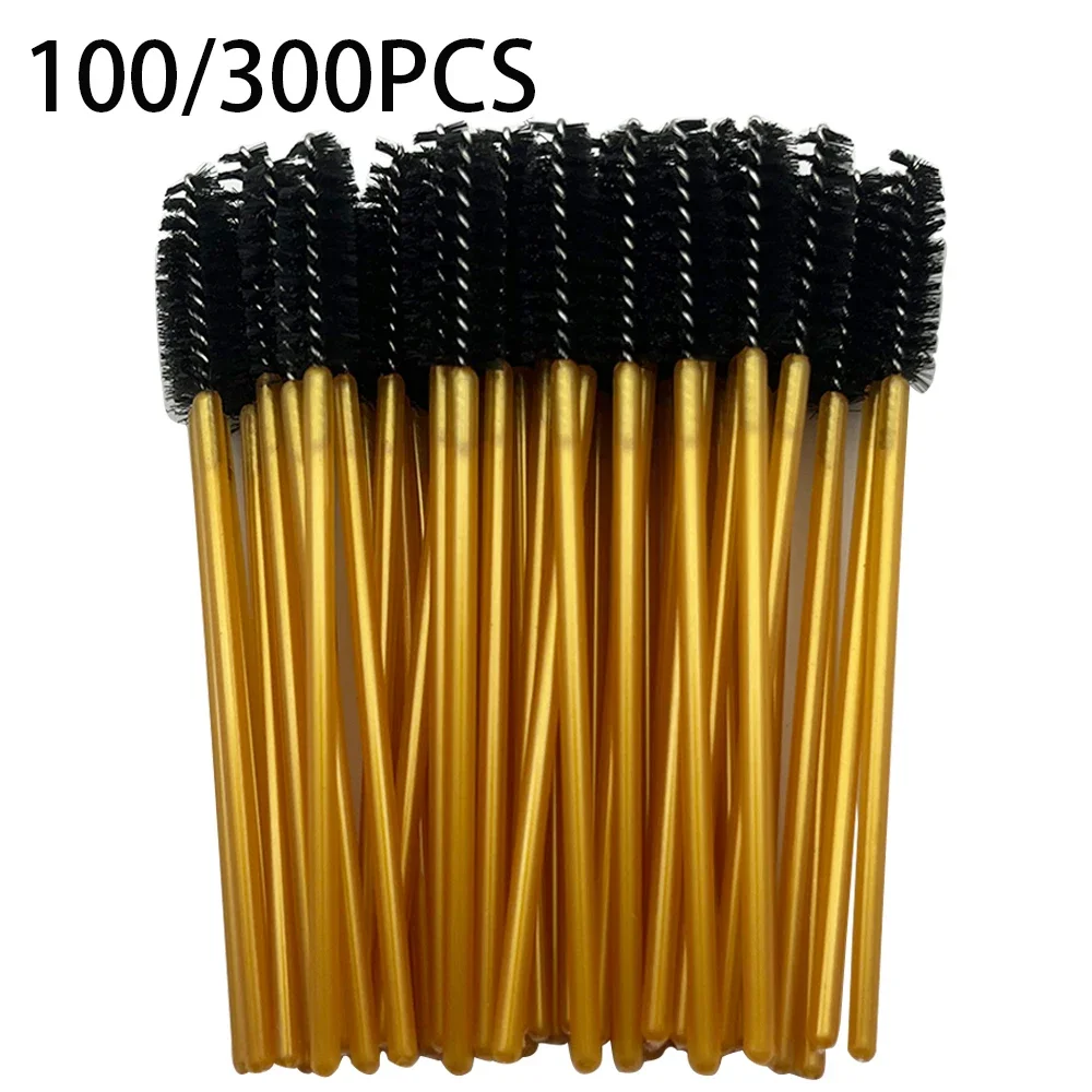 100/200 Stuks Wegwerp Lash Borstels Wimpers Extension Brush Voor Vrouw Mascara Wands Applicator Spoolers Makeup ToolsGroothandel