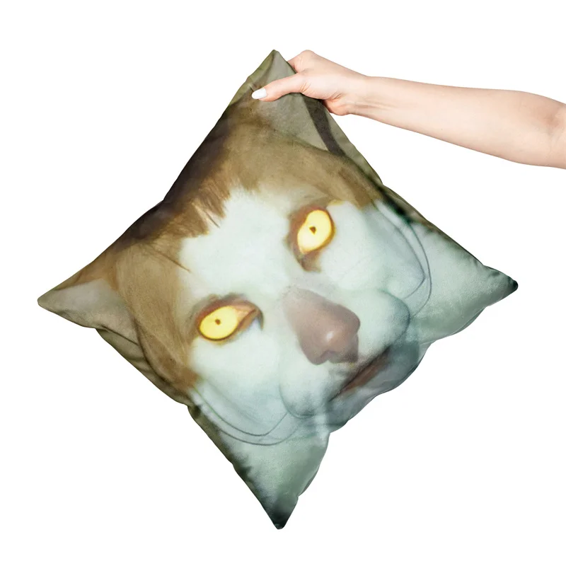 Gaslight Gatekeep Girlboss Monday Left Me Broken Cat Throw Pillow Covers Cushion Cases Pillowcases for Sofa 45cm x 45cm