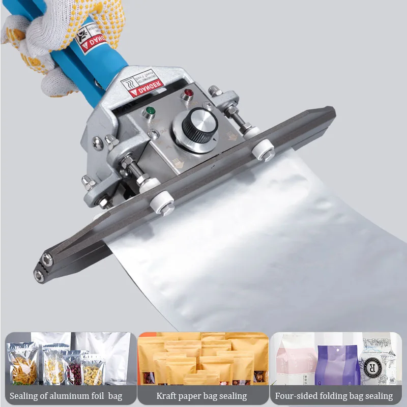 Selador Manual do Impulso Máquina de Selagem do Bolsa da Folha de Alumínio Selo Térmico 220v 110v