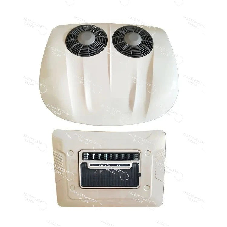 

Van Rv Roof Solar Power Stop Air Conditioning Truck 12v 24v Battery Powered Air Conditioner for RV