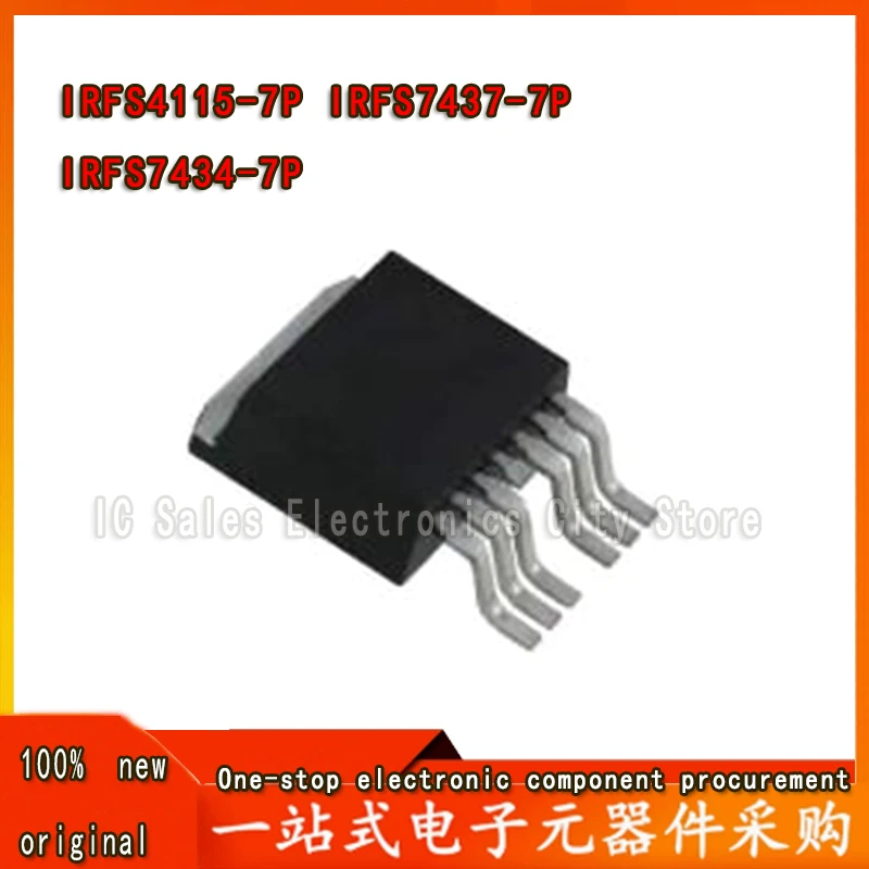 5Pcs New Original IRFS4115 IRFS4115-7P IRFS4321 IRFS4321-7P IRFS7437 IRFS7437-7P IRFS7434 IRFS7434-7P -7 Stock