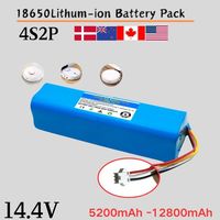 Original 9800mAh Li-ion Battery For Lydsto R1,Roidmi Eve Plus ,Proscenic M7 MAX, M7 Pro,M8 Pro,U6, Lenovo LR1 Vacuum Cleaner