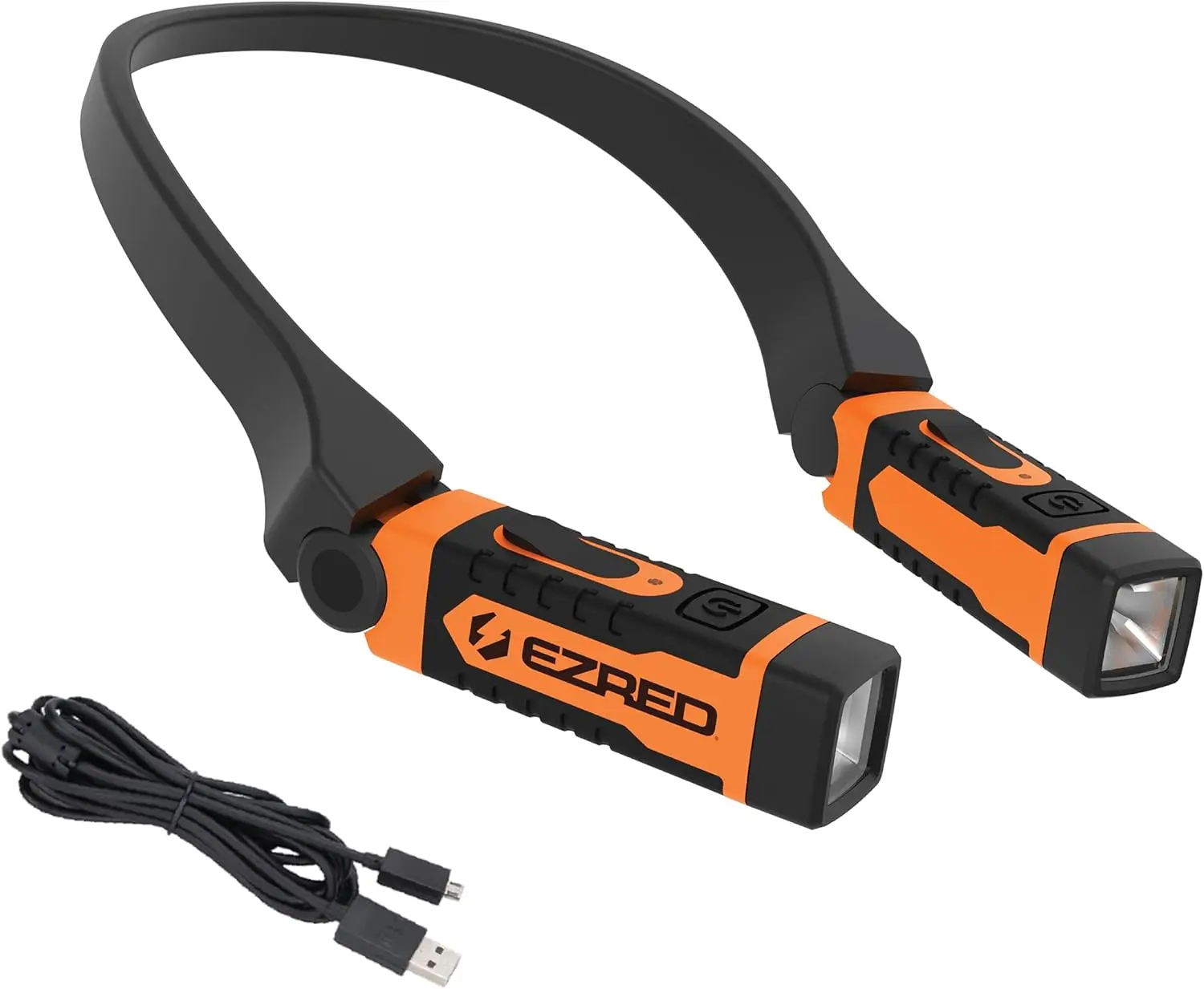 

Rechargeable Neck Light for Hands-Free Work, Adjustable Beams, 4 Modes, 9-Hour Runtime, Ideal for Mechanics and Camping
