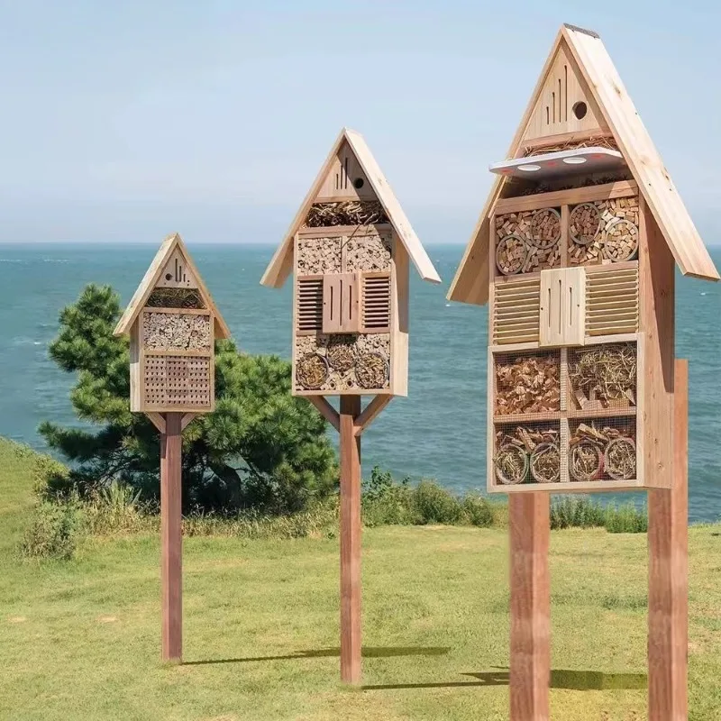 

Large Insect Hotel Insect House Custom Kindergarten Camp Kindergarten Huanchuang Outdoor Real Estate Landscape Decoration