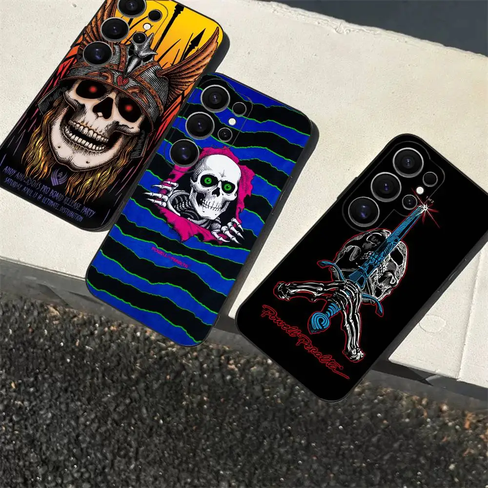 Funda para teléfono P-Powell-Peralta Wakeboard para Samsung S 9 10 20 21 22 23 30 23 24 Plus Lite Ultra FE S10lite
