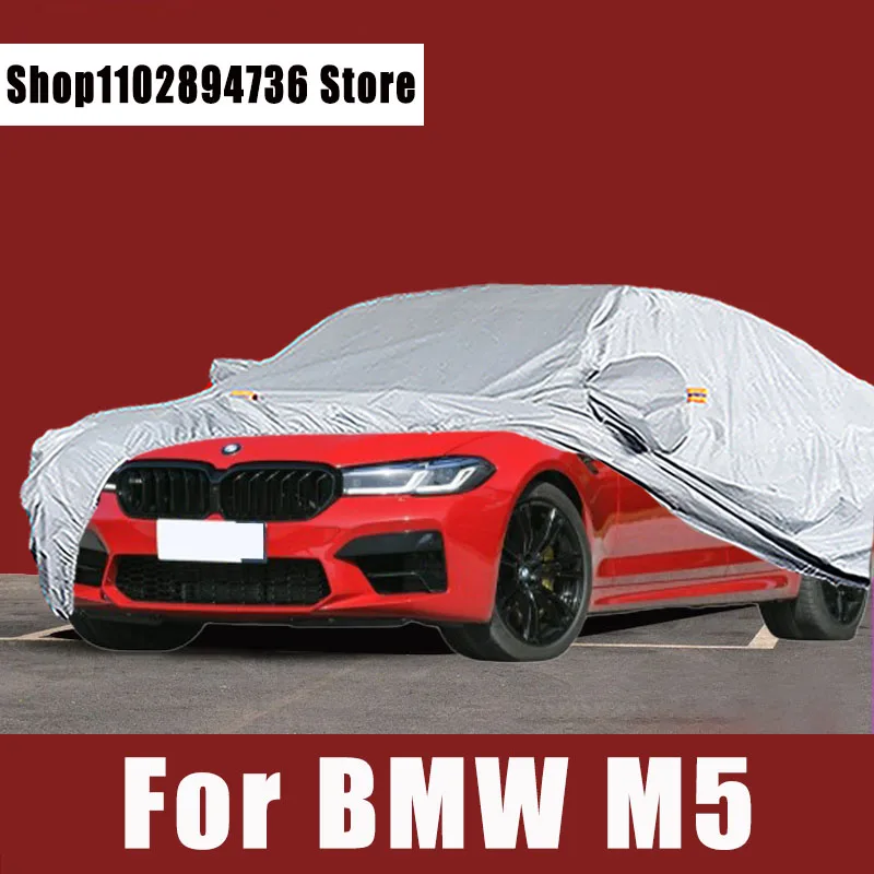 

For BMW M5 Full Car Covers Outdoor Sun uv protection Dust Rain Snow Protective Auto Protective cover