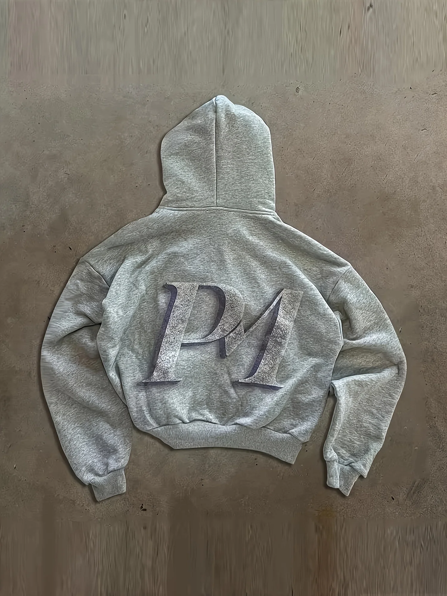 Korean Fashion Simple Gray Double Sided Oversized Zipper Hoodie Women Y2K New Harajuku Gothic Casual Joker Couple Sweatshirt