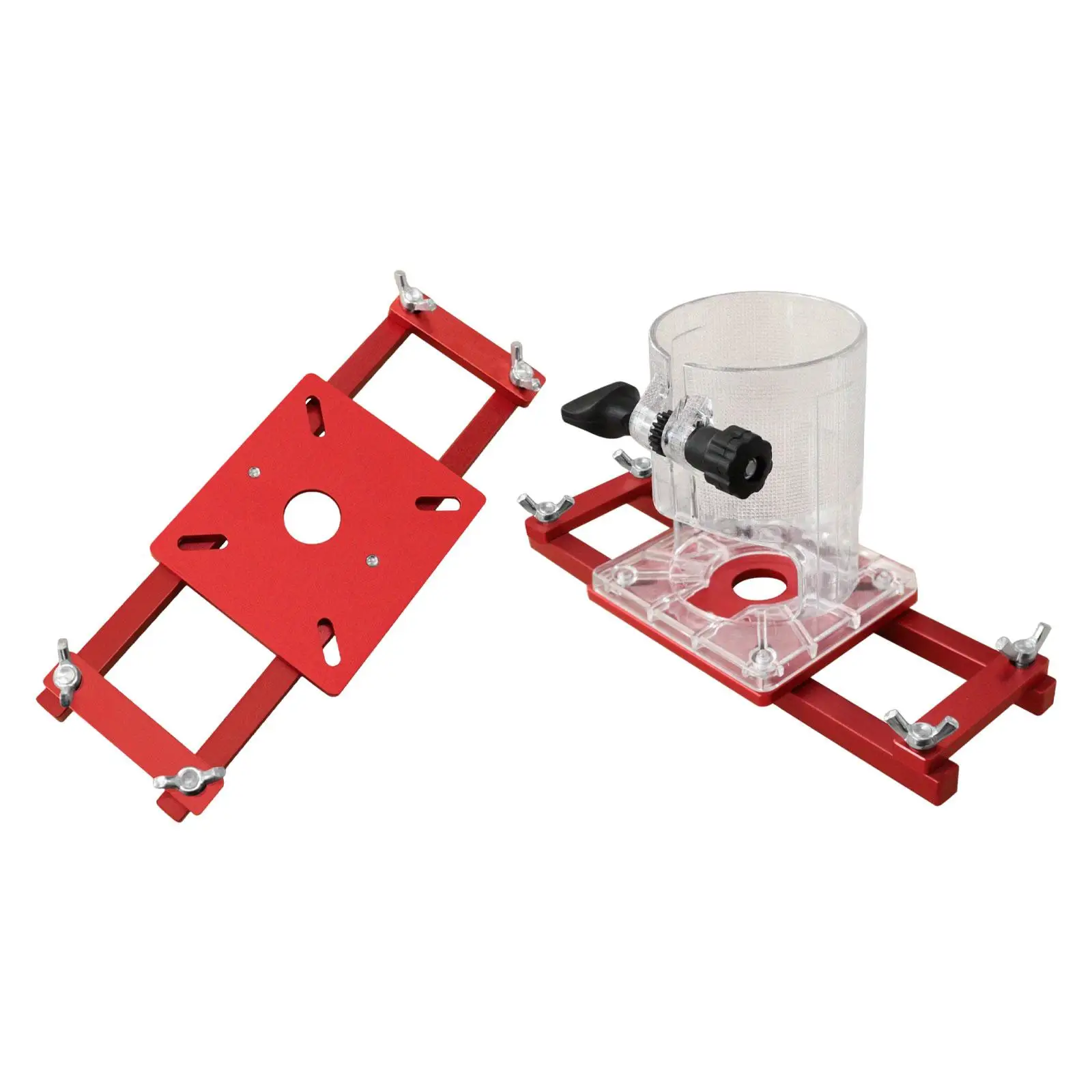 

Woodworking Trimming Slotting Bracket Multifunctional Slotting Locator Rack