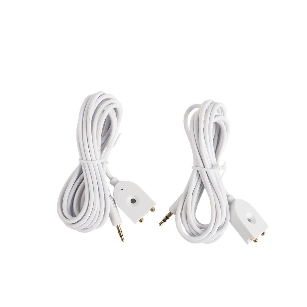 2pcs 2.5mm Jack 2 Meter Long Water Sensor with 2 Gold Plating Copper Pin Avoid Rusting  for Water Leak System