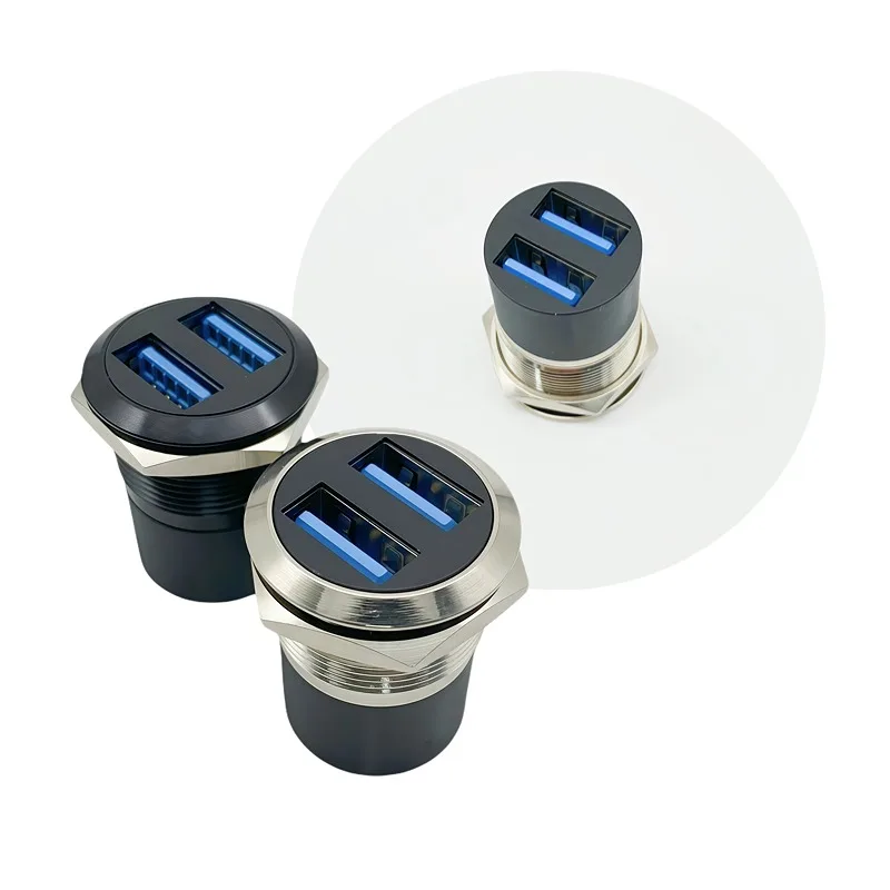 1PC Threaded USB3.0…