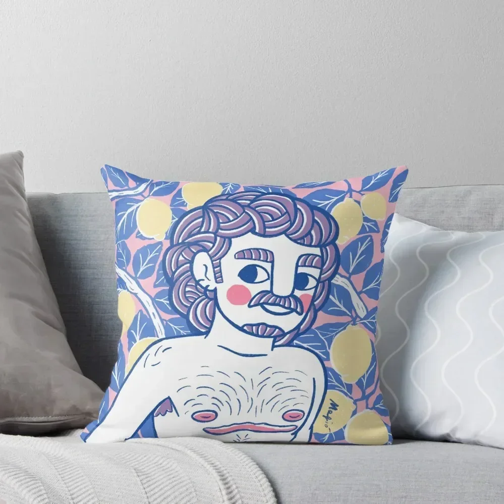 

Made in Sicily Lemon Throw Pillow anime girl Luxury Room Decorative Cushions christmas supplies Pillows Aesthetic pillow