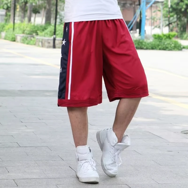 New Summer Fashion Loose Large Size Shorts 3D Printed Breathable Quick Dry Sports Shorts for Men's Training Gym Fitness Running