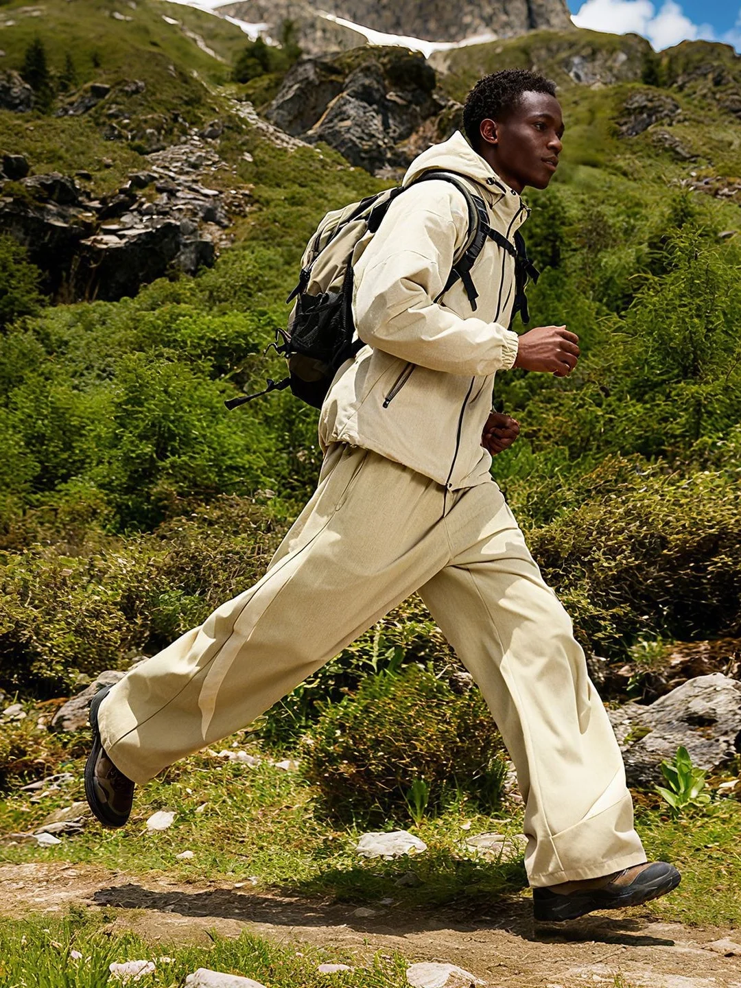 

Высокоэластичные трикотажные повседневные спортивные брюки для мужчин, осенняя новинка, дизайн с цветовыми блоками, уличный стиль, свободный крой