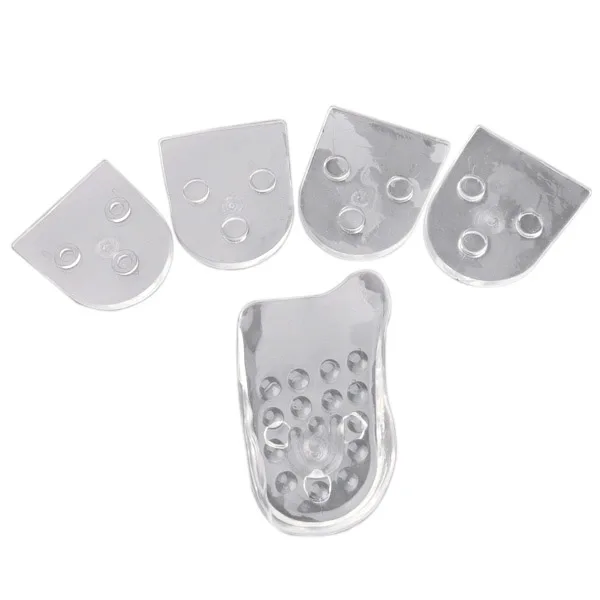 

Silicone Shoes Insole 5 Layers Height Lift Pad Invisible Taller Heel Insert Clear 3 2cm Thick Adjustable Comfortable Anti Slip