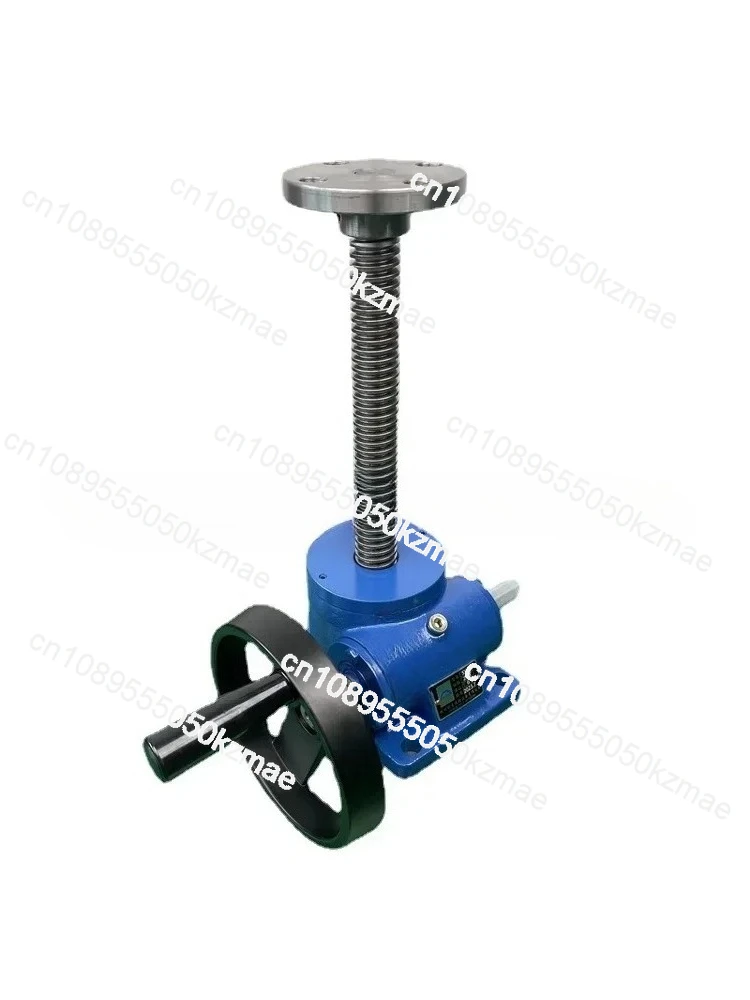 

Fixed lift platform - electric/manual spiral lift with worm gear drive, compact spiral lift for industrial/workshop use