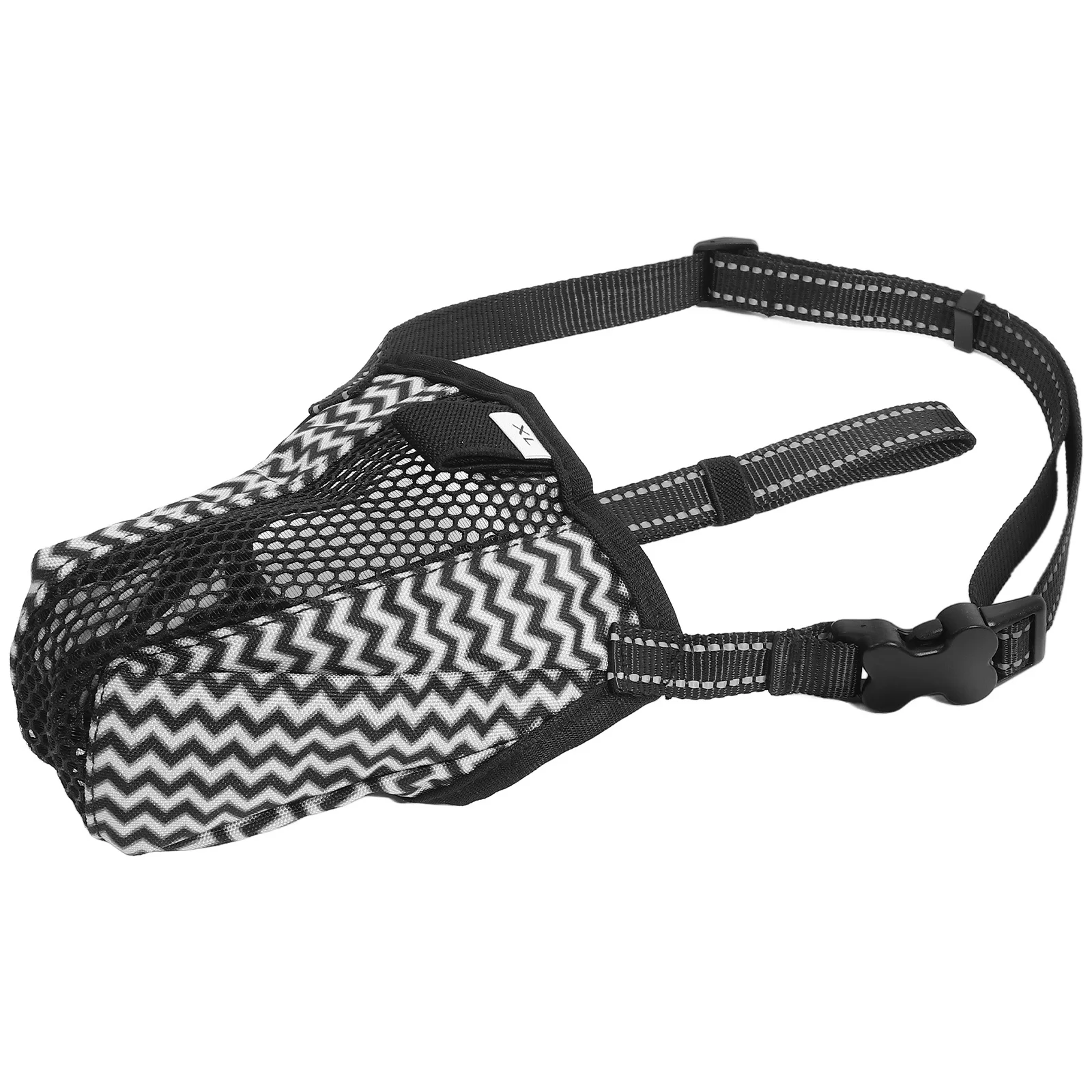 

Anti Biting Dog Muzzle Adjustable Puppy Mouth Cover For Small Medium Large Dogs Outdoor Walking Breathable Doggy Mask