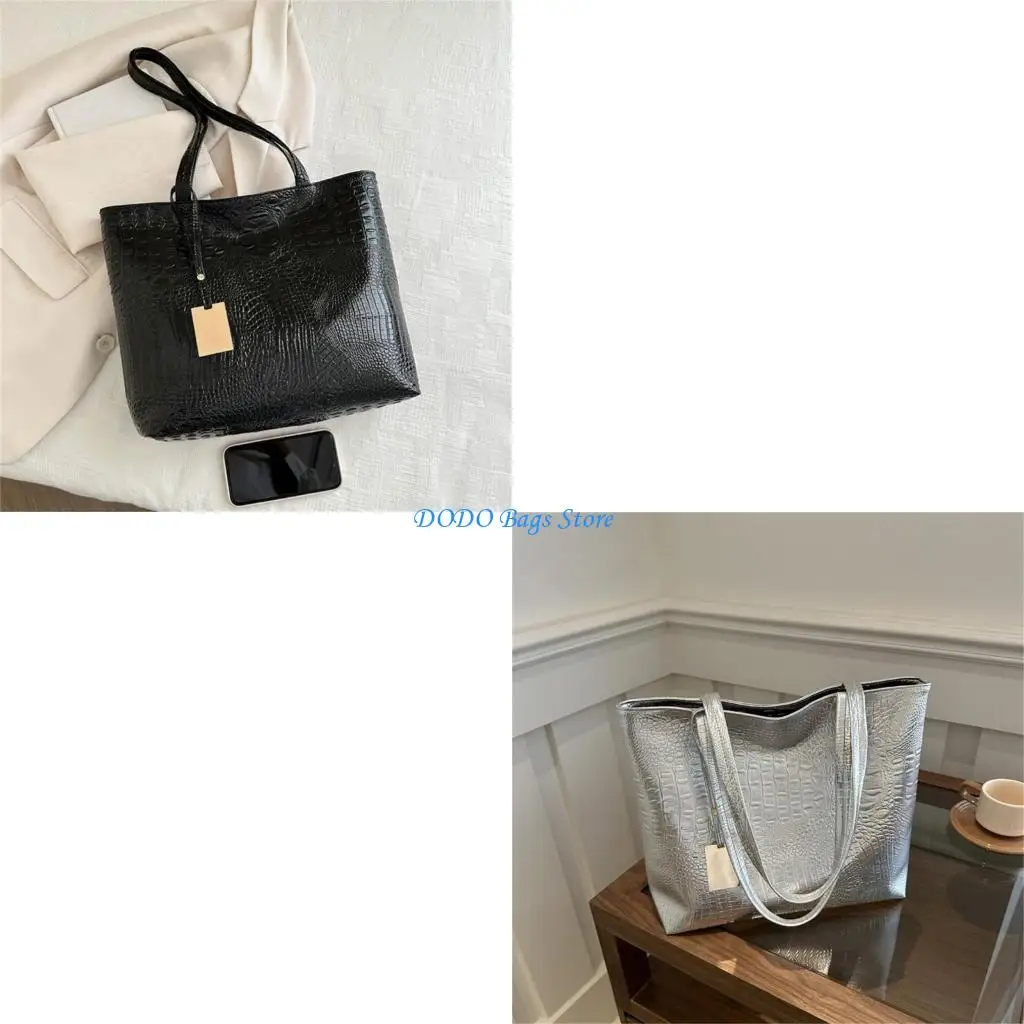 

Women Bag PU Leather Shoulder Bag Large Capacity Handbags Fashion Commuters Bag