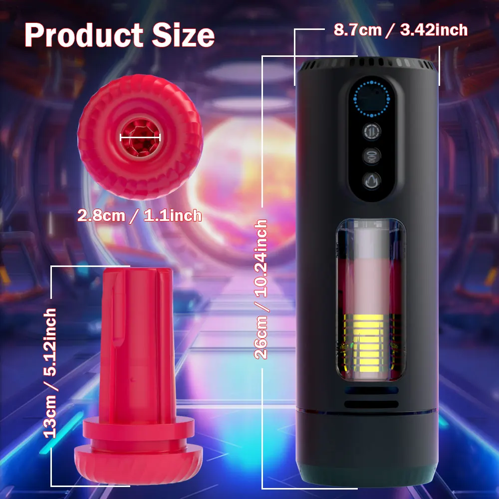 Automatic Male Masturbator Telescopic Rotation Sucking Machine for Men Heating Man Masturbation Cup Blowjob Sex Toy for Men